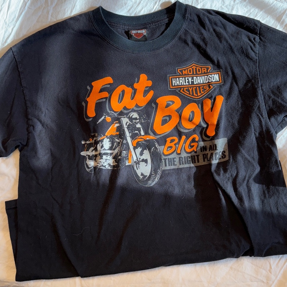 Harley Davidson “Fat Boy” Horny Toad T-Shirt